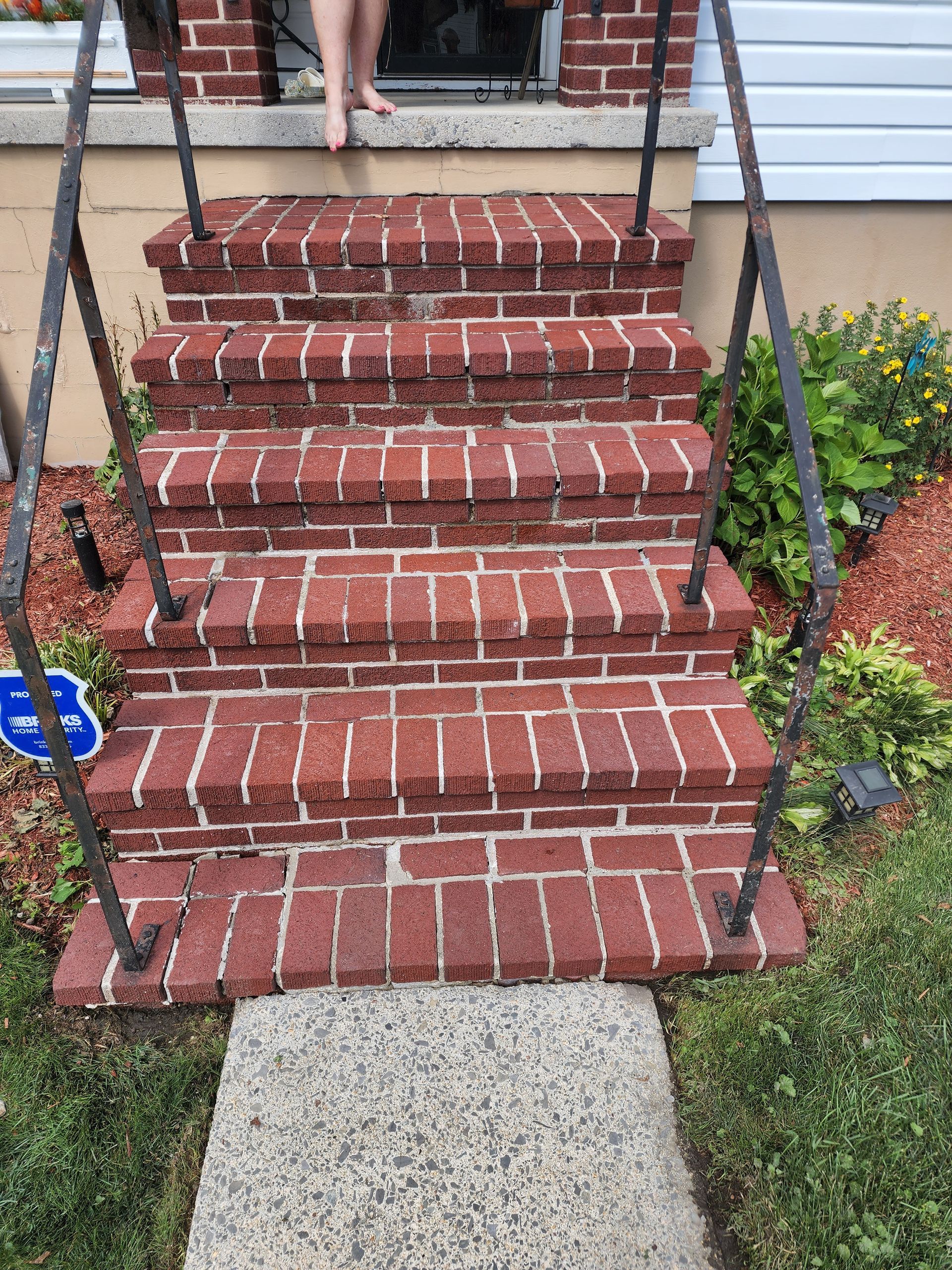 Red Stairs — Grafton, WV — Mountaineer Was
