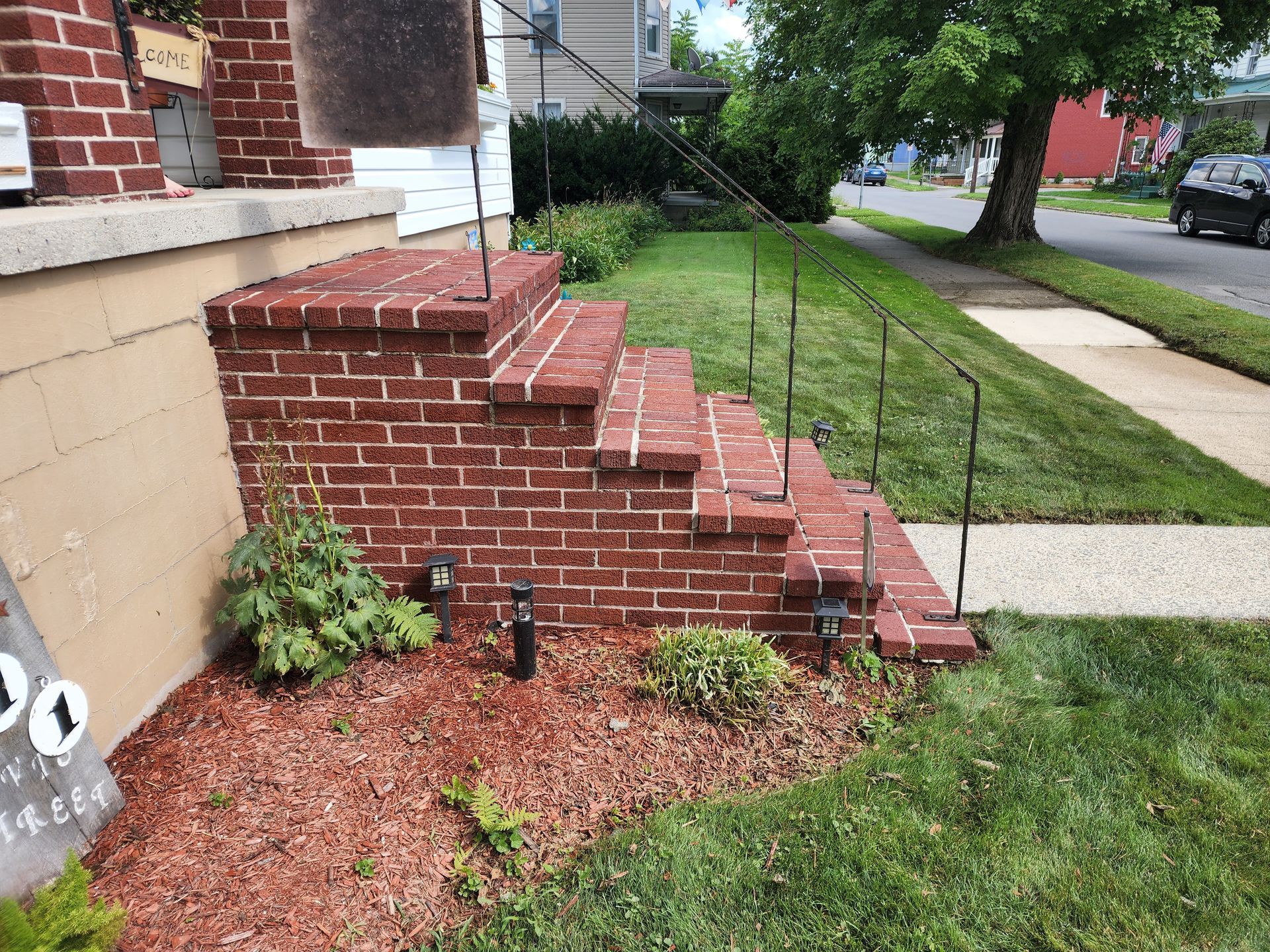 Side View Of Stairs — Grafton, WV — Mountaineer Was