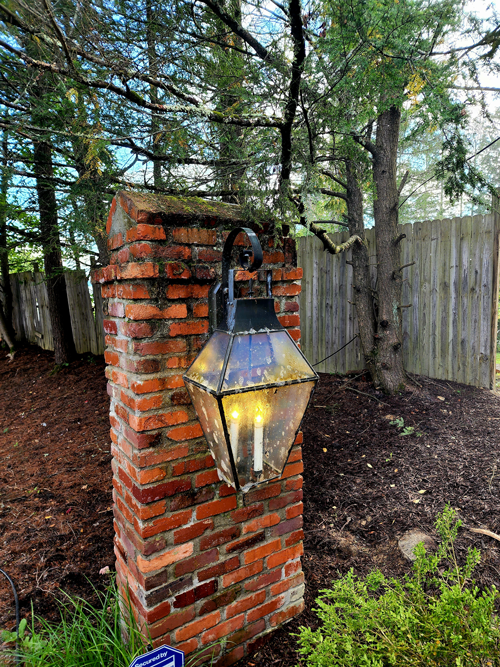 Lamp On A Brick — Grafton, WV — Mountaineer Wash