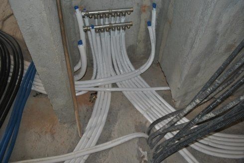 tubi di impianto idrico