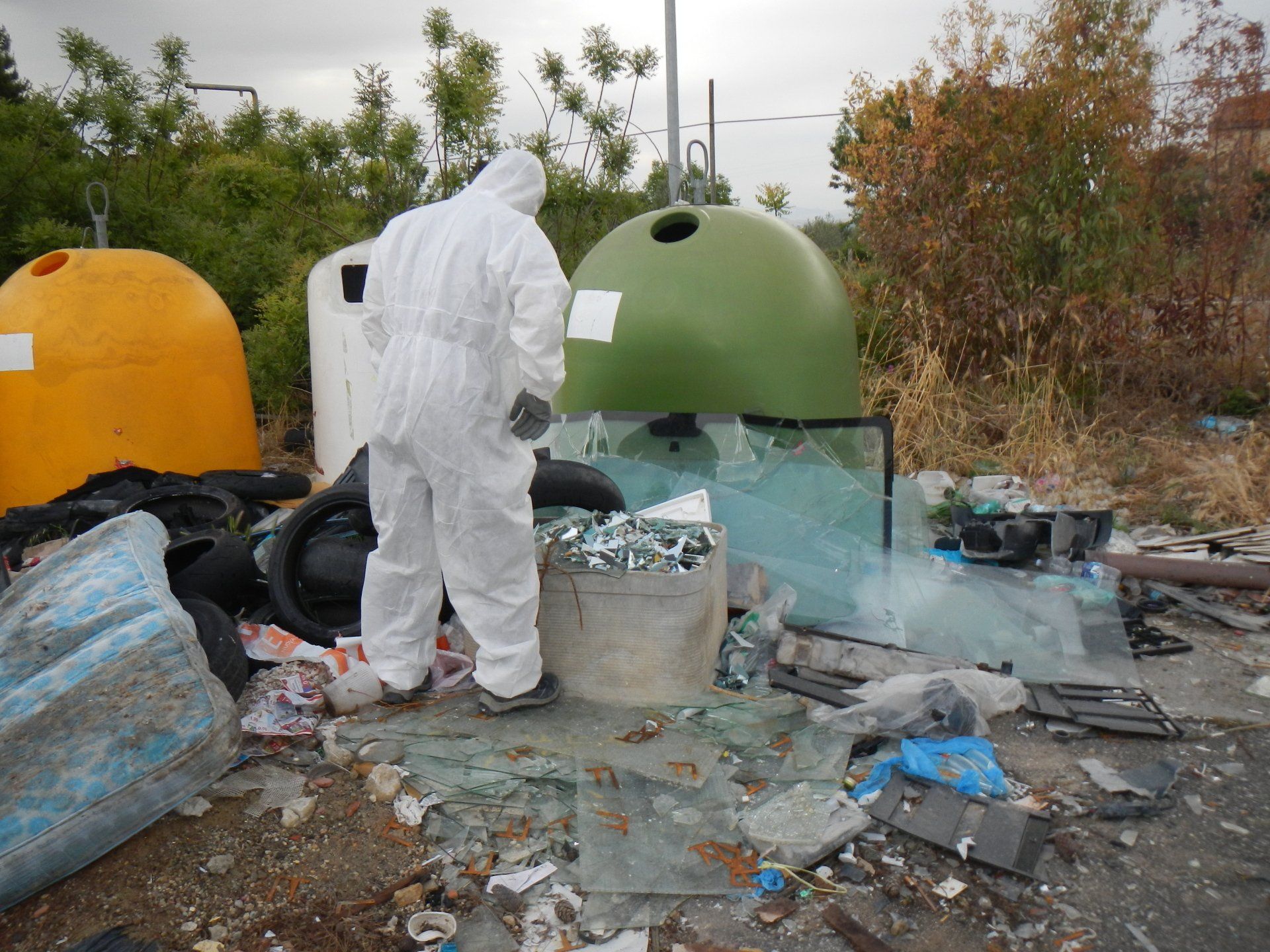 smaltimento residui amianto