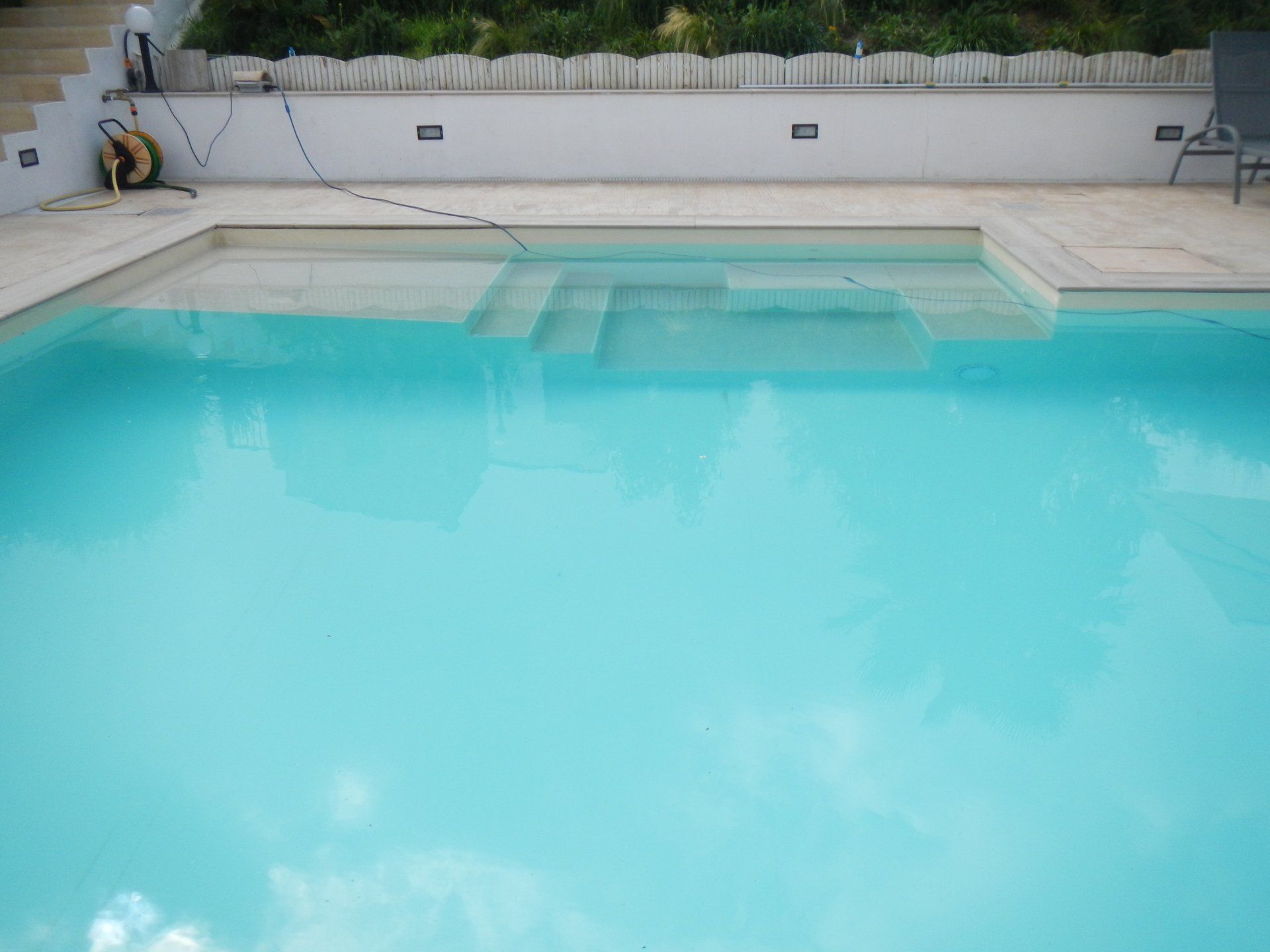 dettaglio piscina finita