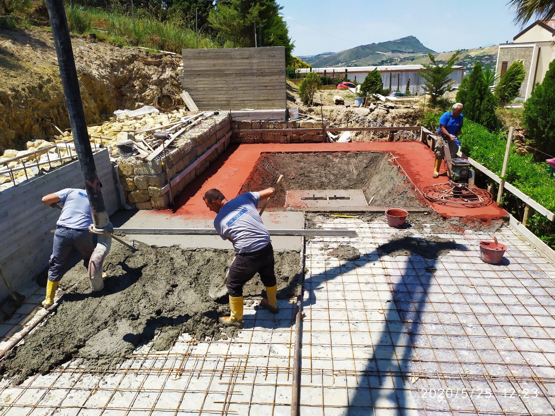 copertura pavimentazione esterna