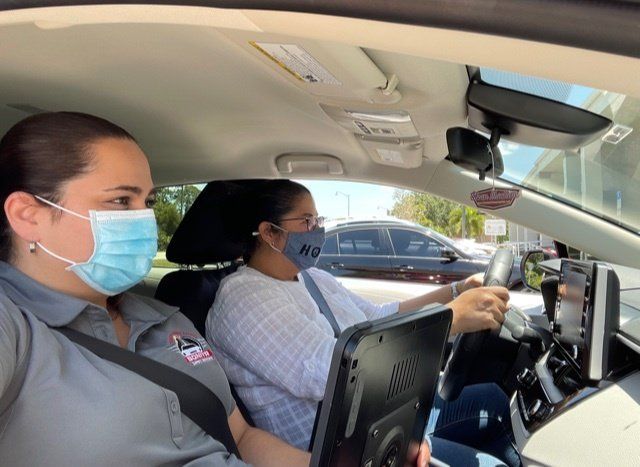 Client With Instructor Test Drive — Bonita Springs, FL — Bonita Safety Institute