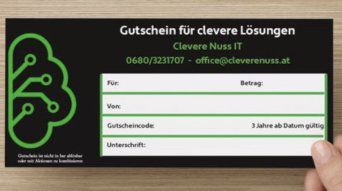 Gutscheine für IT Technik Reparatur, Support und Trainings