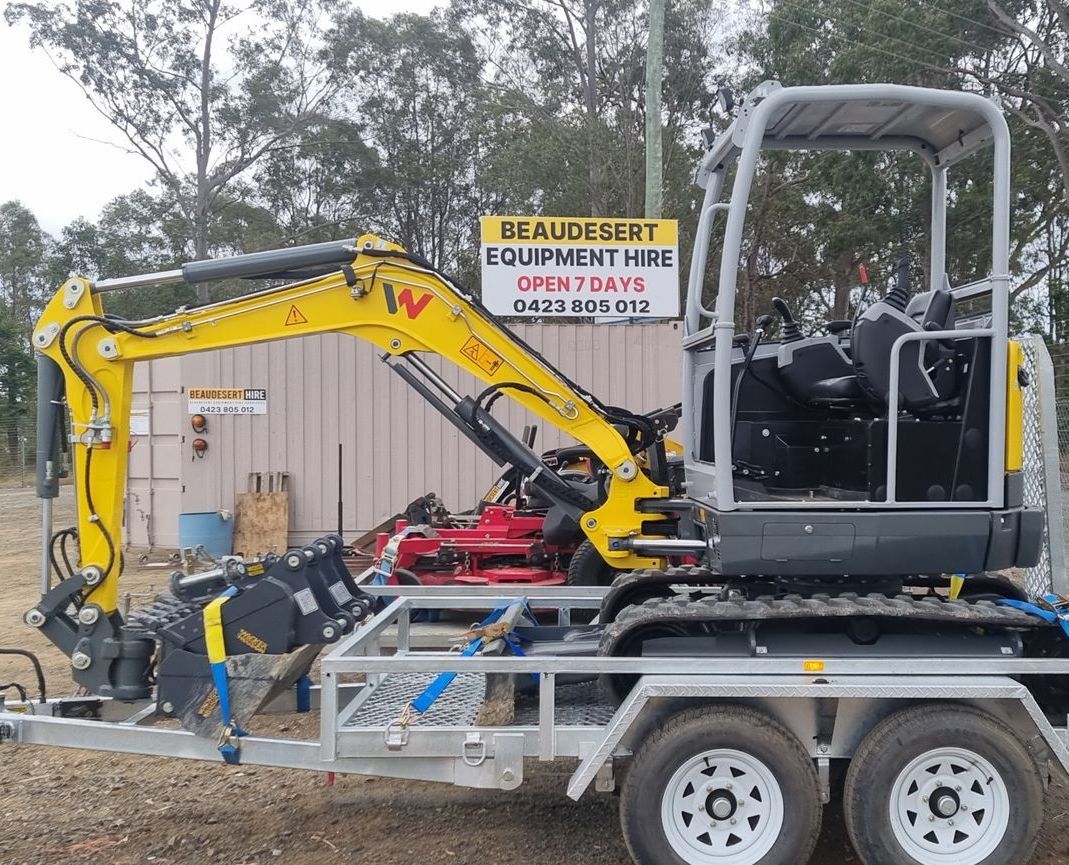 Wacker Neuson 2.7 Tonne Excavator Hire Beaudesert