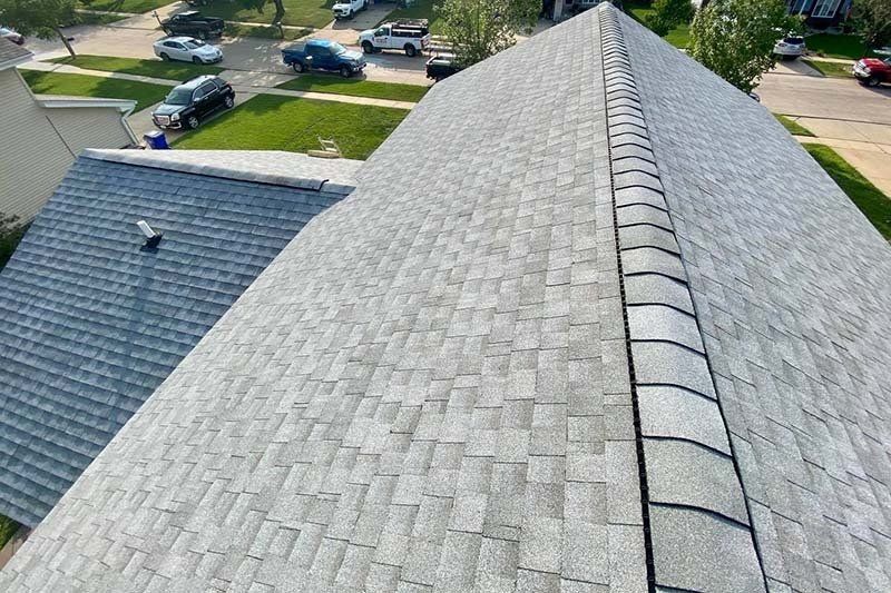 House with gray roofing — Cedar Rapids, IA — Baker Pro Construction, LLC