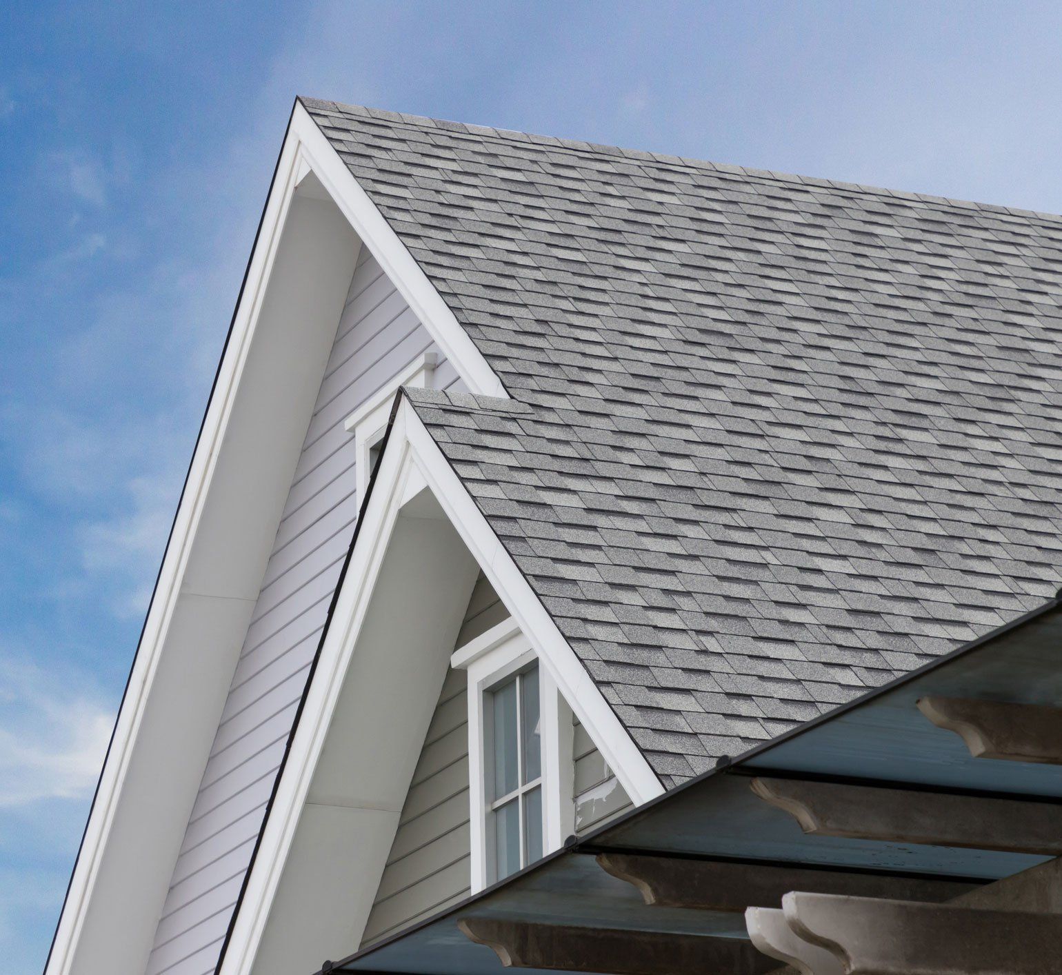 View of house roof — Cedar Rapids, IA — Baker Pro Construction, LLC