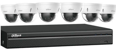 8 MP Eyeball Network Security Cameras kit