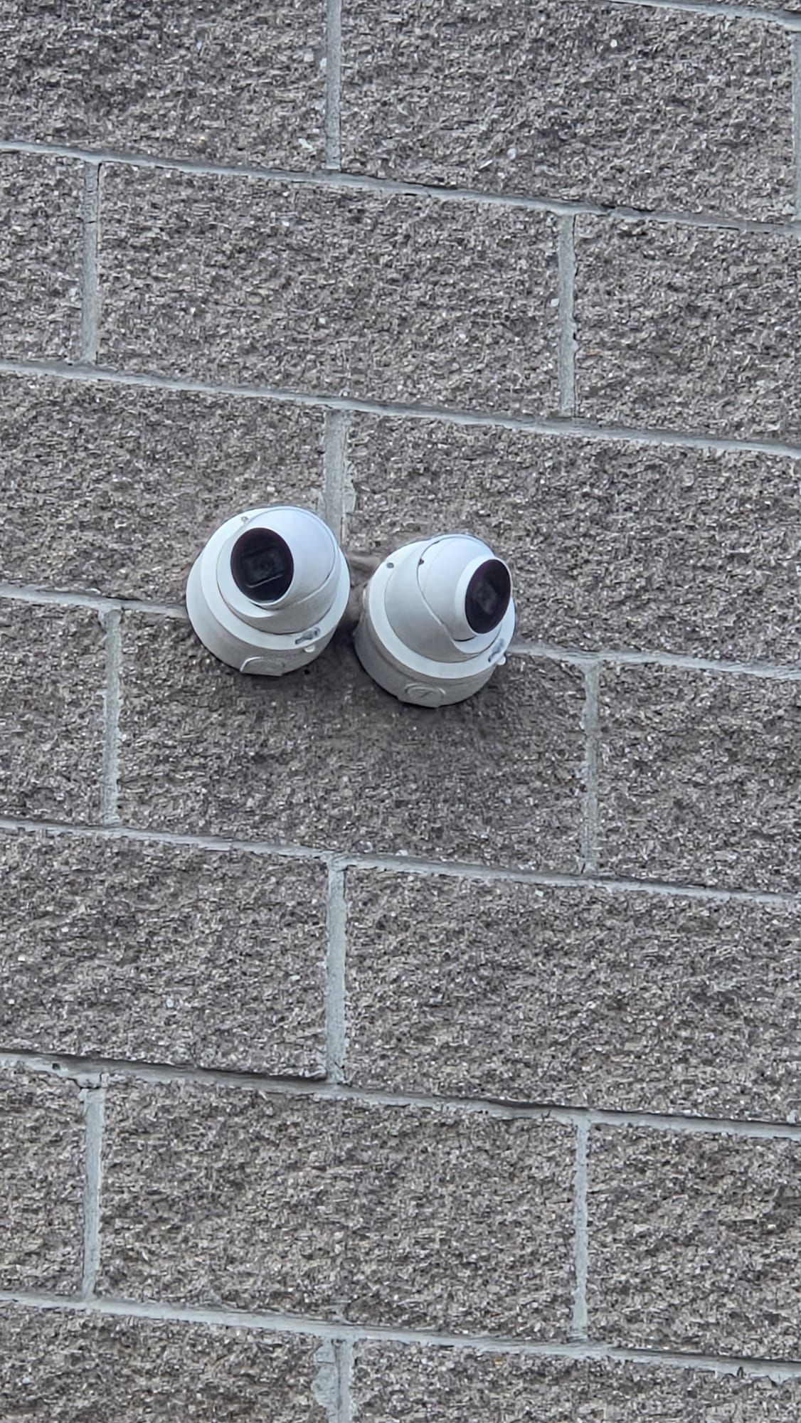Two cameras on GTA commercial property