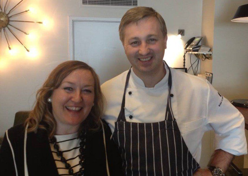 Meeting Alan Bird, former Chef at The Ivy, after the opening of his Bird of Smithfield restaurant in 2013