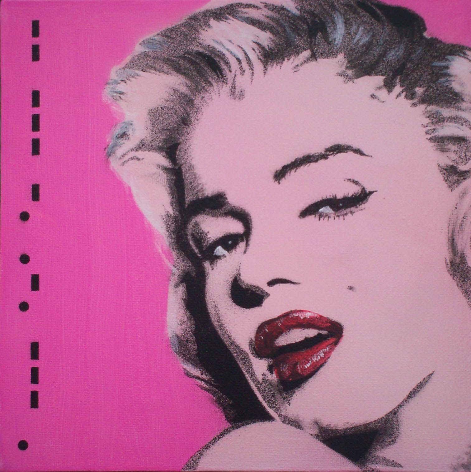 Marilyn Monroe artwork by Gary Hogben