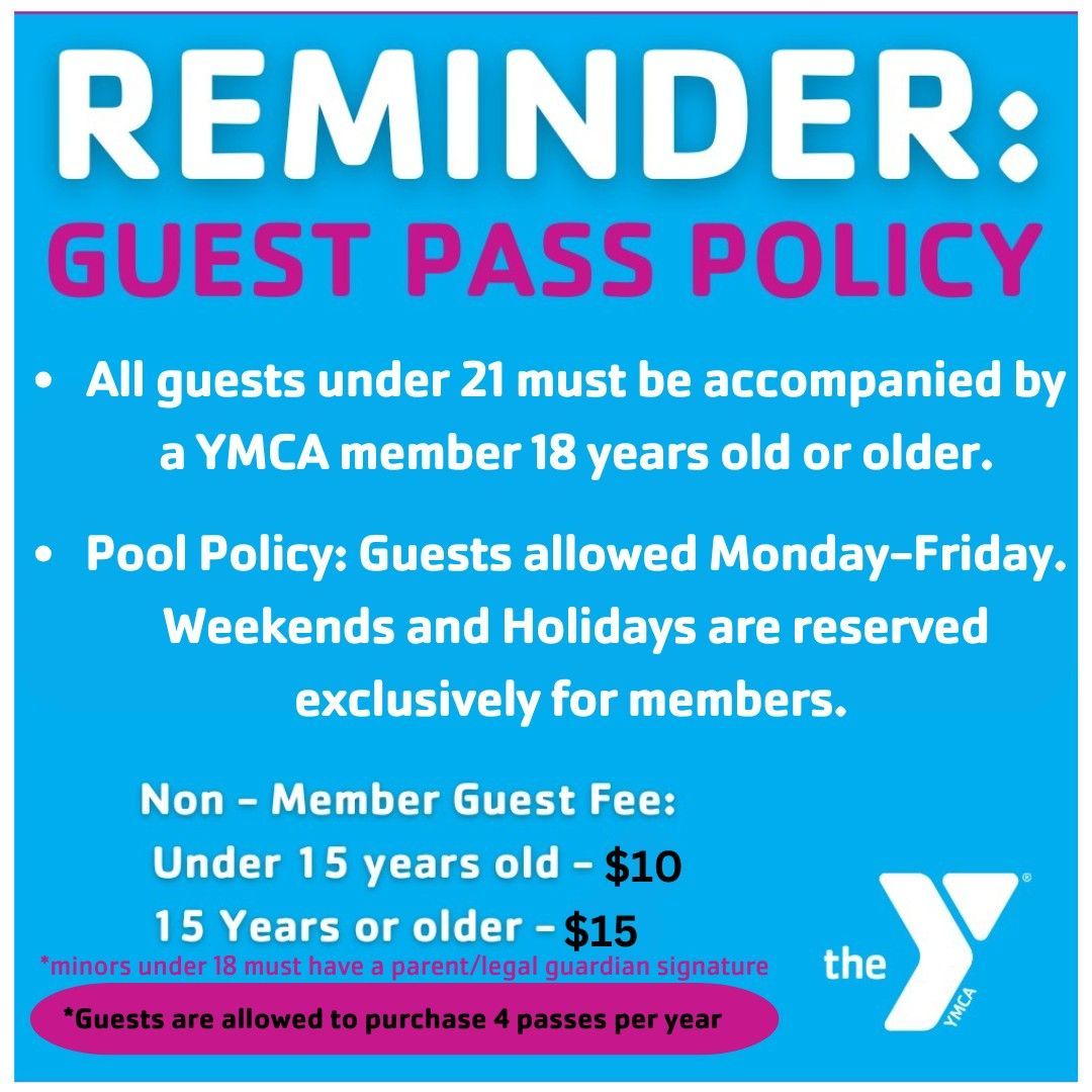 YMCA Guest Pass Policy