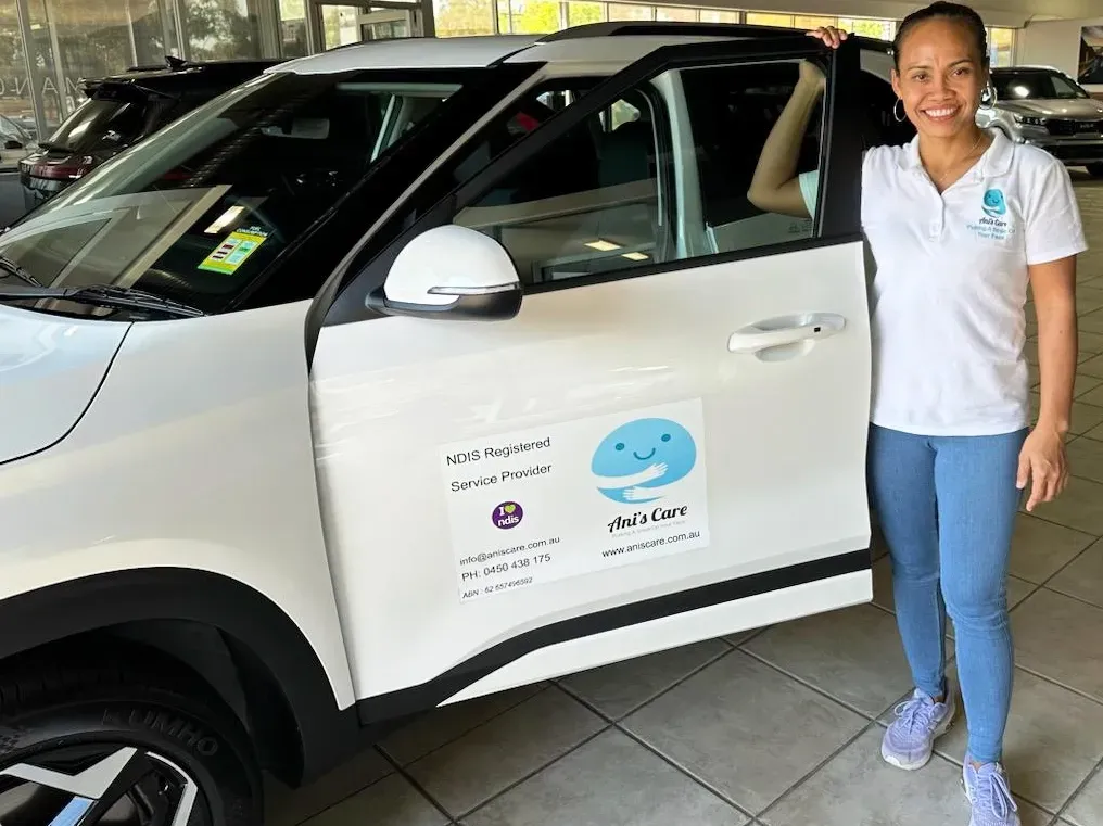 Ani's Care NDIS Support Car — Ani's Care Pty Ltd In Millner, NT