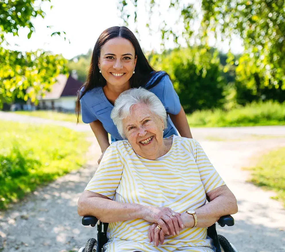 Person in Wheelchair — Ani's Care Pty Ltd In Millner, NT