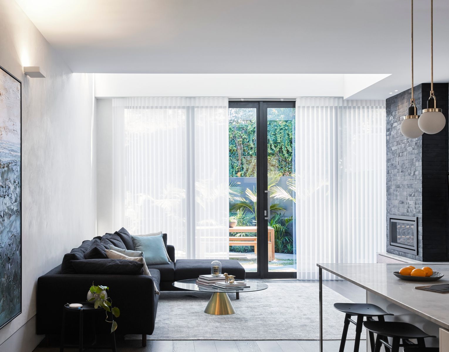 Classic Smooth Shades Vertical Window Blind — BlindDESIGN In Ballina