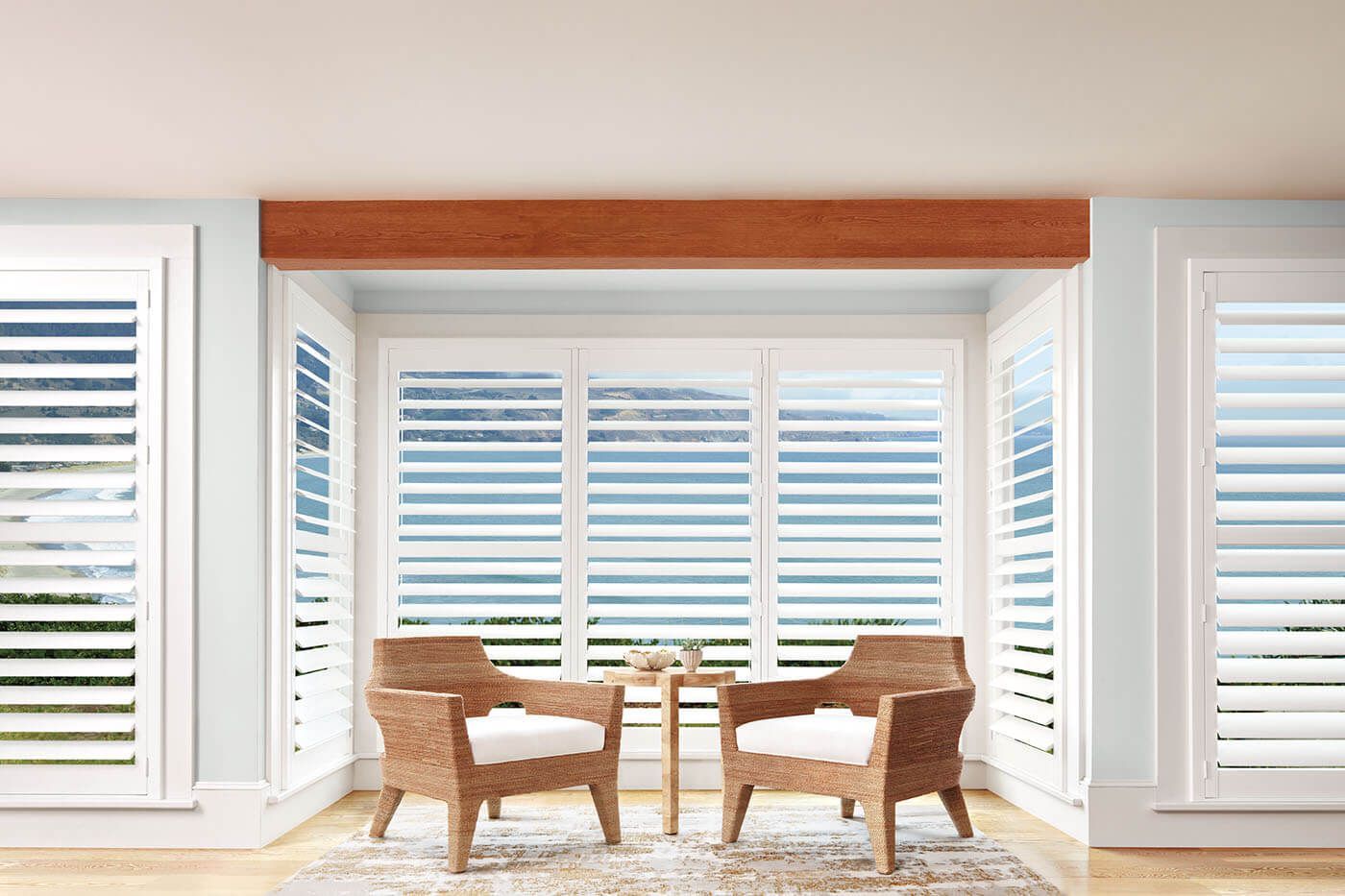 Venetian Black Blinds In The Bathroom — BlindDESIGN In Byron Bay NSW