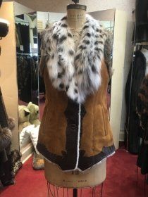White with Black Spots Fur Coat — Memphis, TN — Holloway Furs