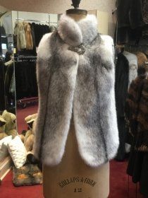 White and Gray Fur Coat — Memphis, TN — Holloway Furs