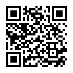 A black and white qr code on a white background.