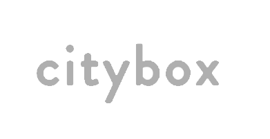 A citybox logo on a white background.