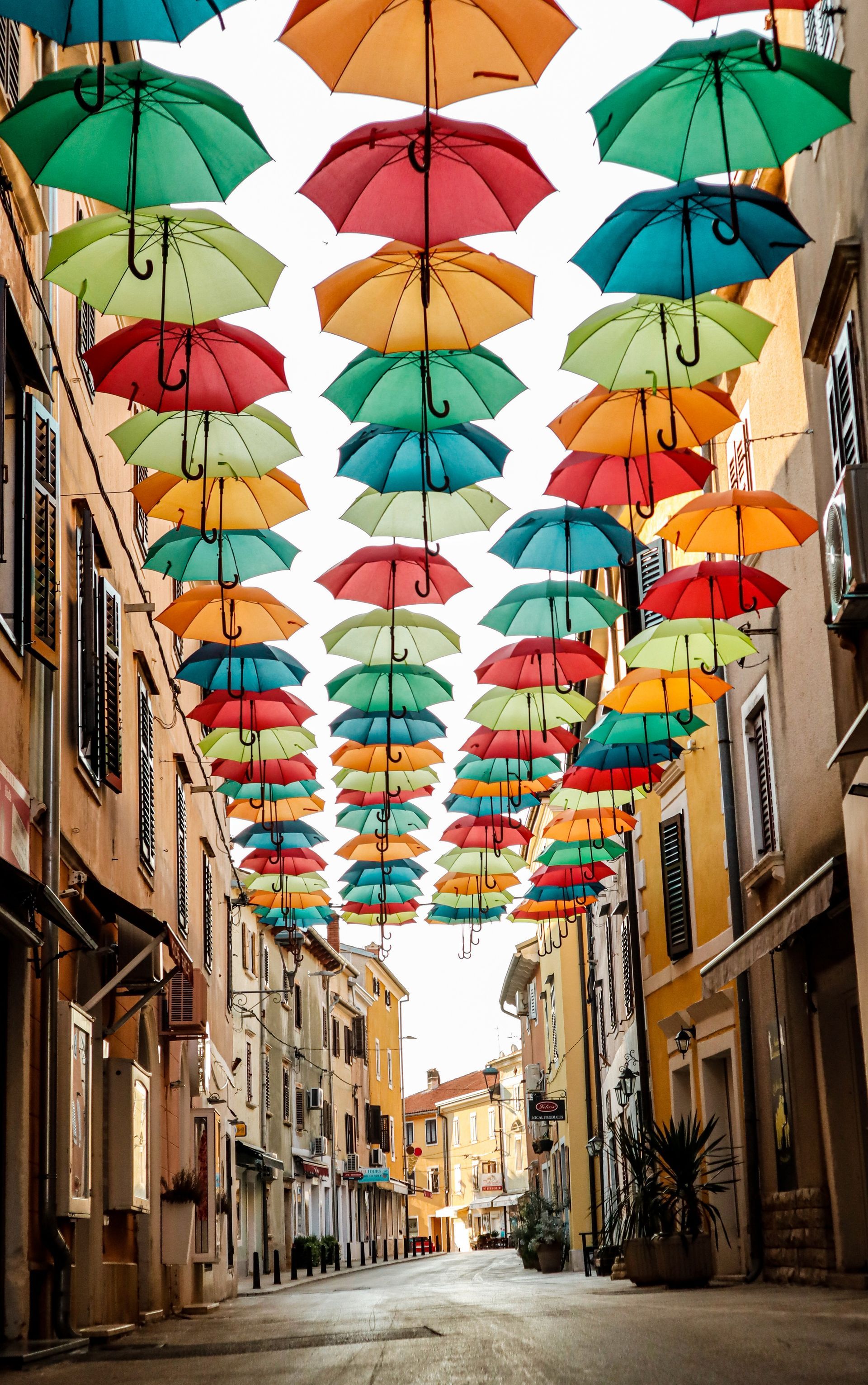Umbrella sky project