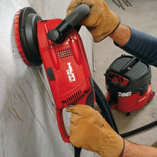 Man using Concrete Grinding — Hyper Cut & Drill in Swansea, NSW