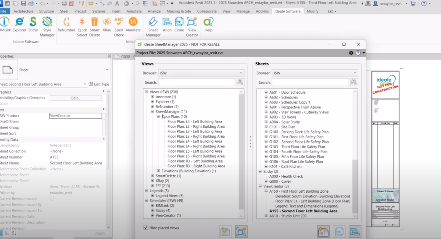 IdeateApps Mastering Revit Sheet and Views