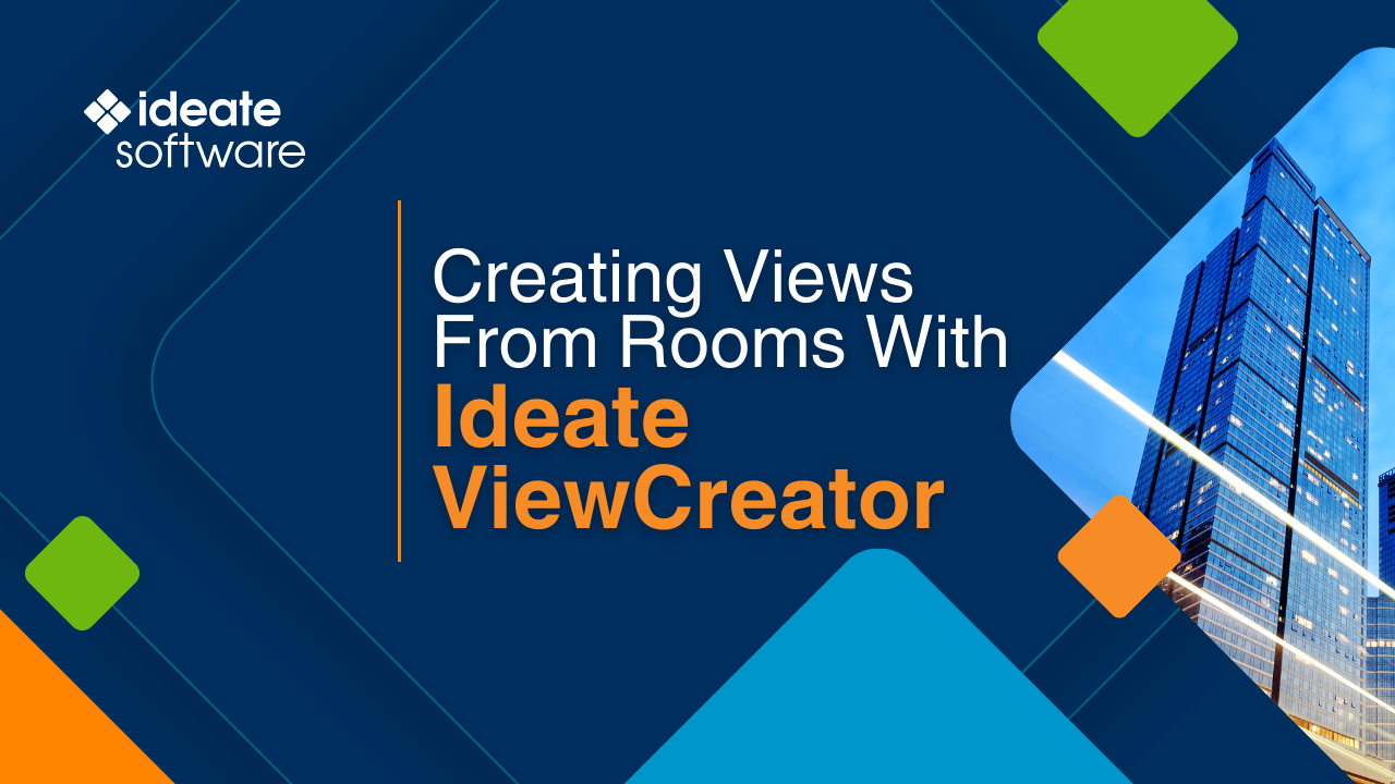 Creating Views from Rooms with Ideate ViewCreator