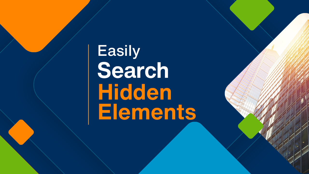 Easily Search for Hidden Elements in Revit