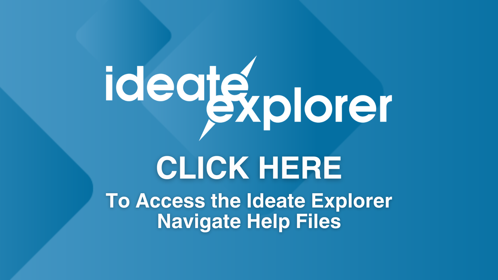 Introduction to Ideate Explorer Navigate