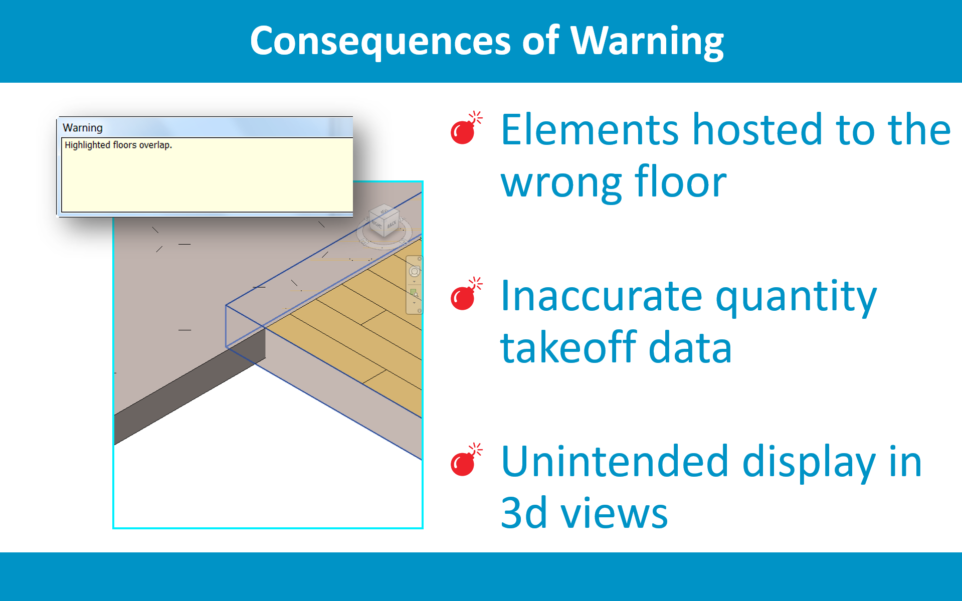 Ideate Explorer consequences of Revit warnings