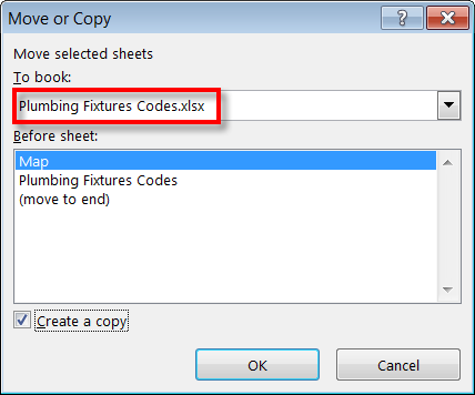 Copy Mapped Definitions in Excel