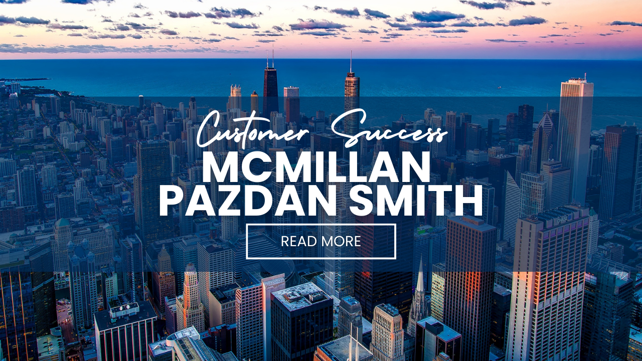 McMillan Pazdan Smith Customer Success Story Header Image