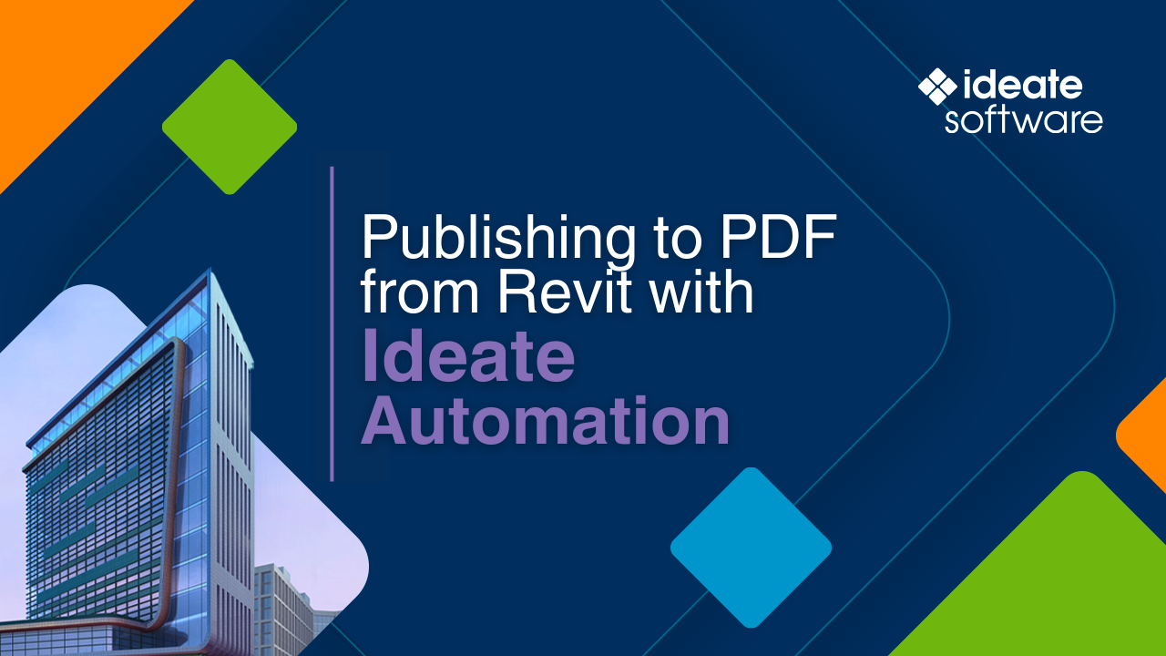 Publishing to PDF from Revit with Ideate Automation