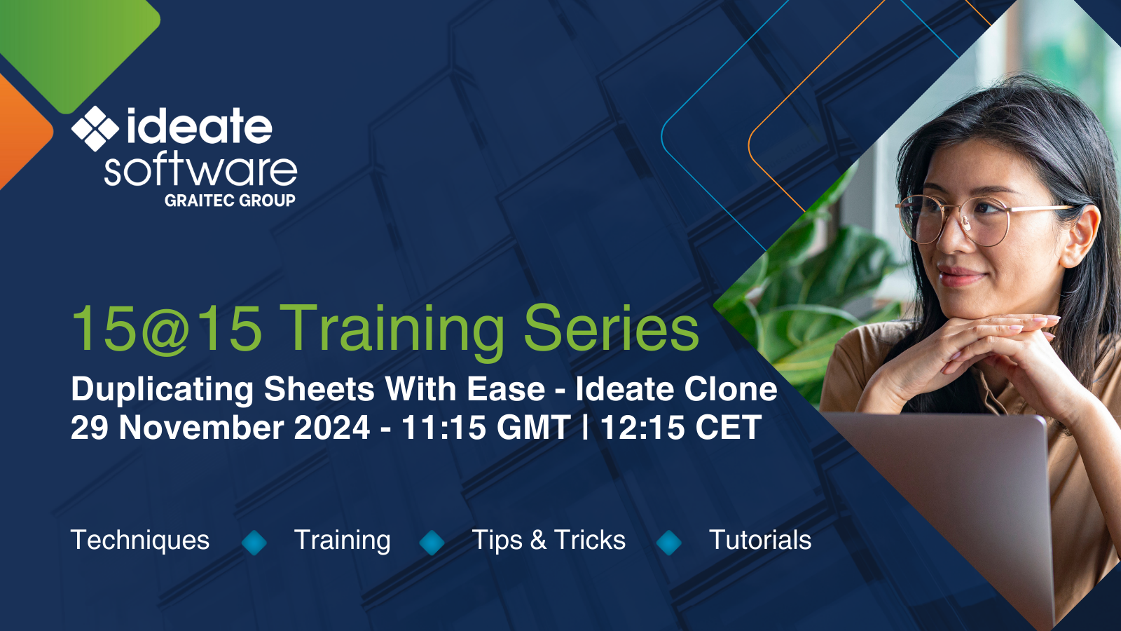 15@15 Ideate Software Training Series 