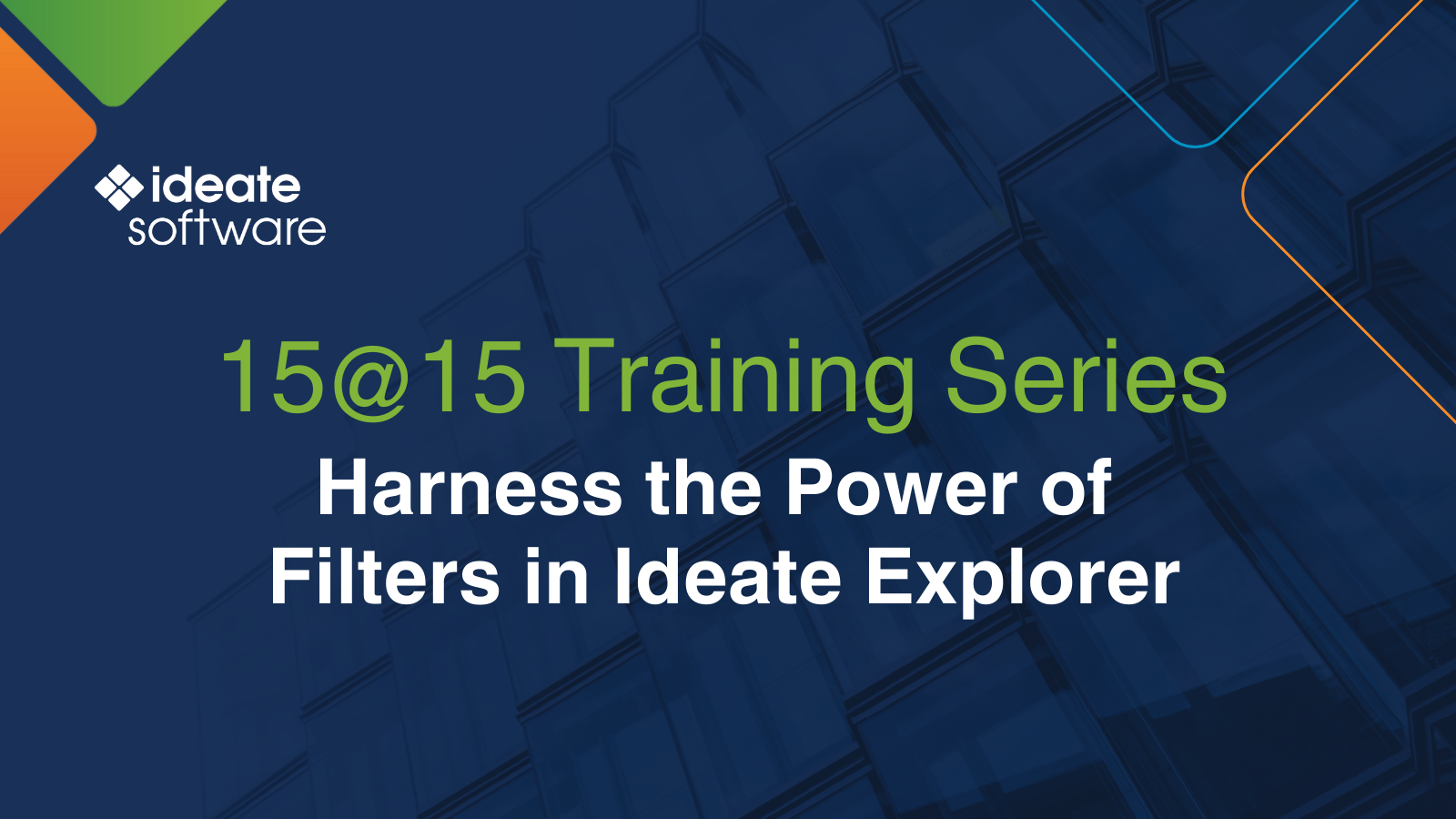 15@15: Harness the Power of Filters in Ideate Explorer