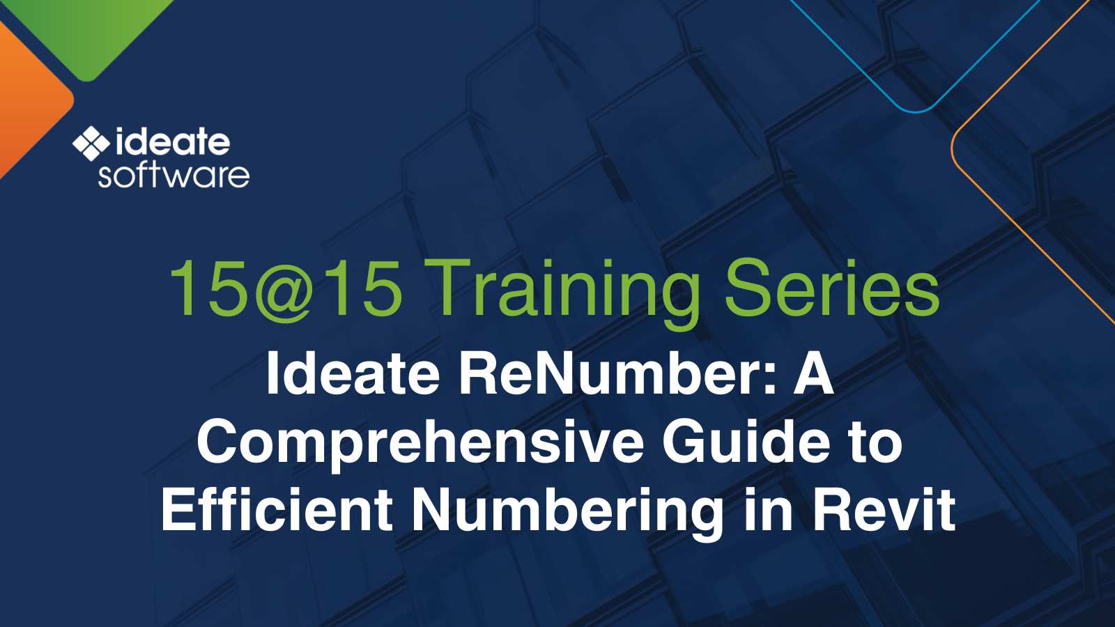 15@15: Ideate ReNumber: A Comprehensive Guide to Efficient Numbering in Revit