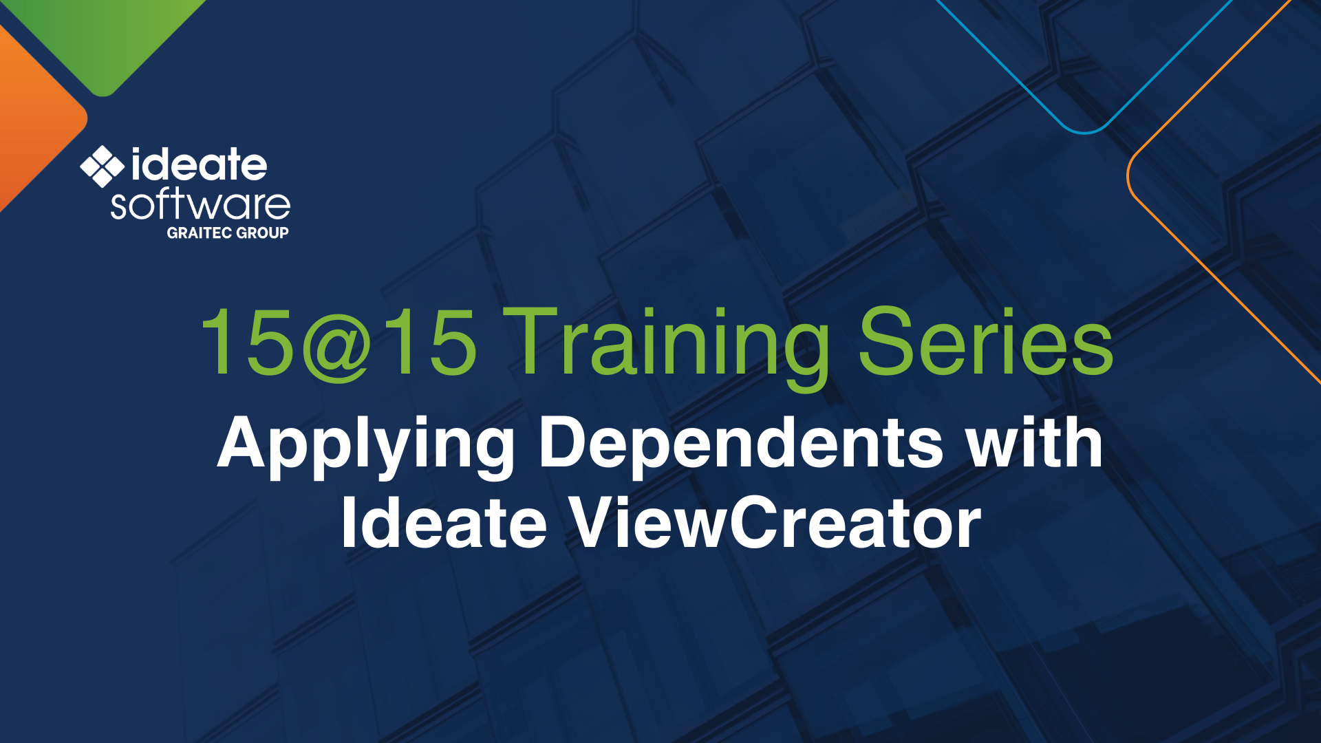 15@15: Applying Dependents with Ideate ViewCreator