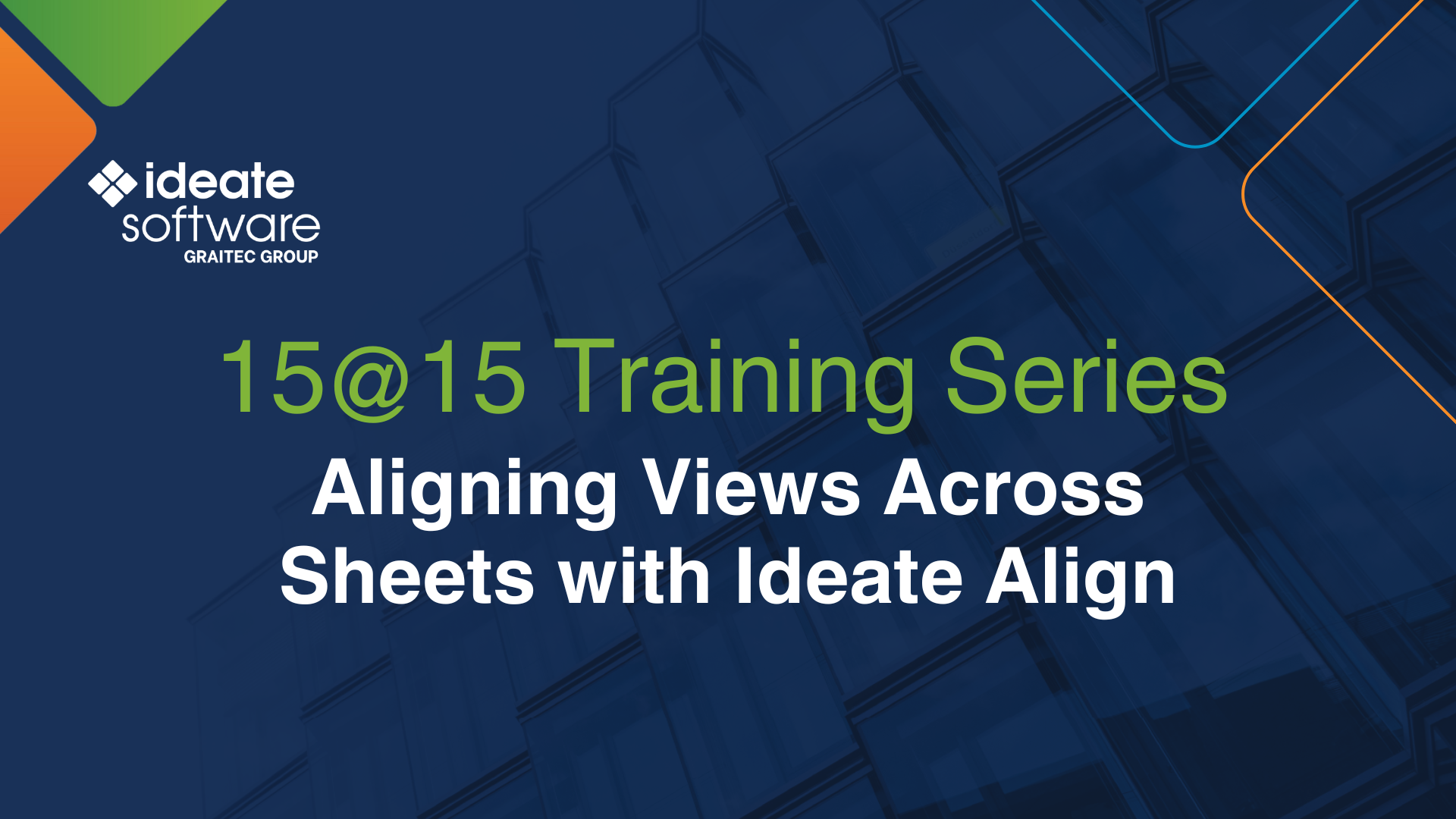 15@15: Aligning Views Across Sheets with Ideate Align