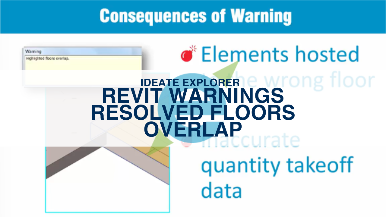 Resolving Revit Warnings - Floors Overlap