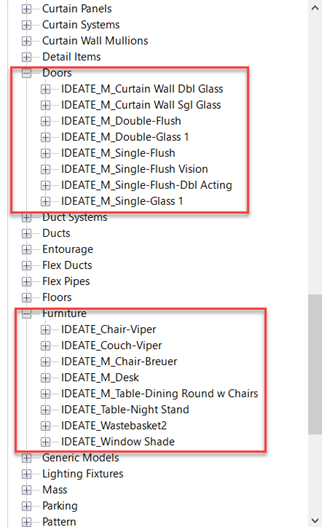 Replacing Revit Families with Ideate BIMLink