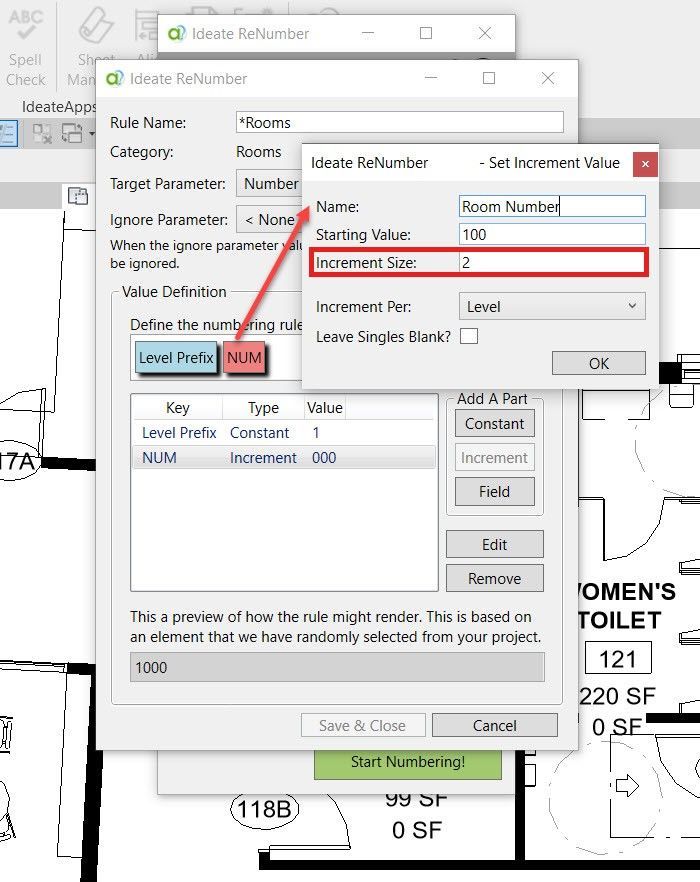 Ideate ReNumber within IdeateApps