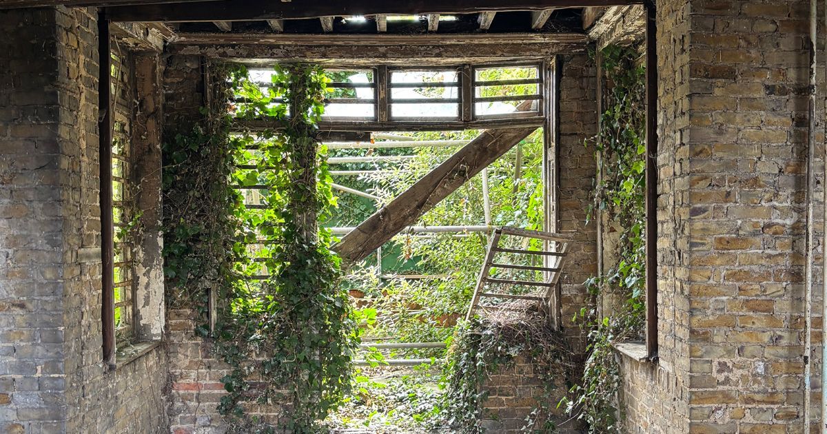 Ruined interior Br