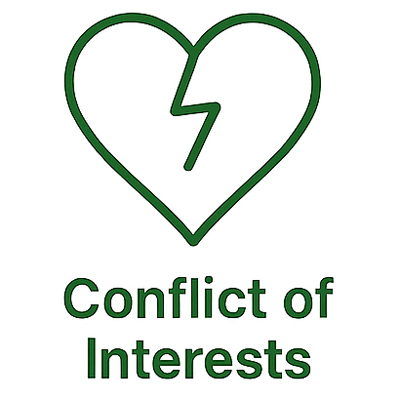 Icon representing Conflict of interests