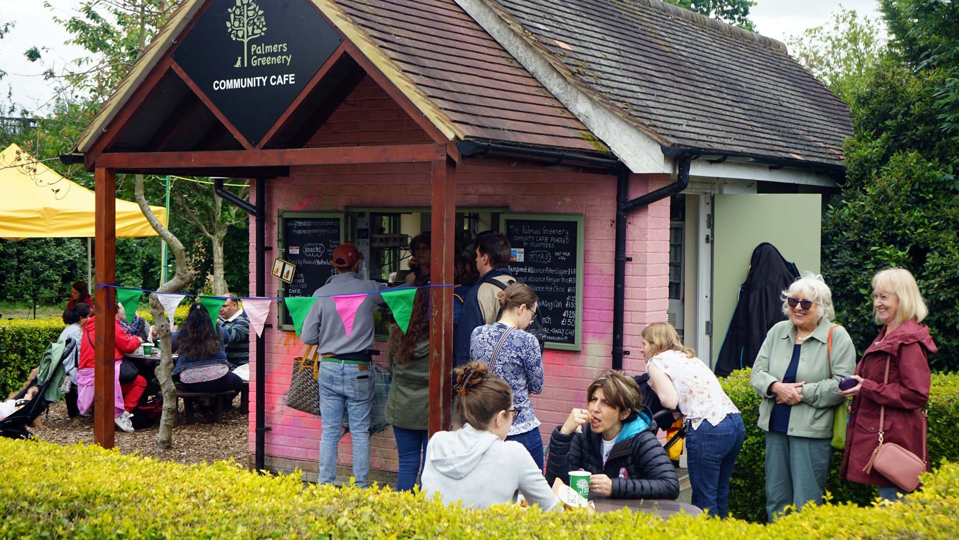 Palmers Greenery Community Cafe in Broomfield Park