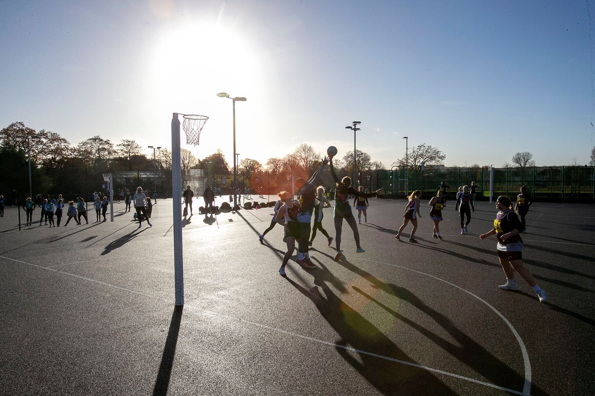 Netball in Broomfield Park