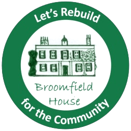 Let 's rebuild broomfield house for the community logo