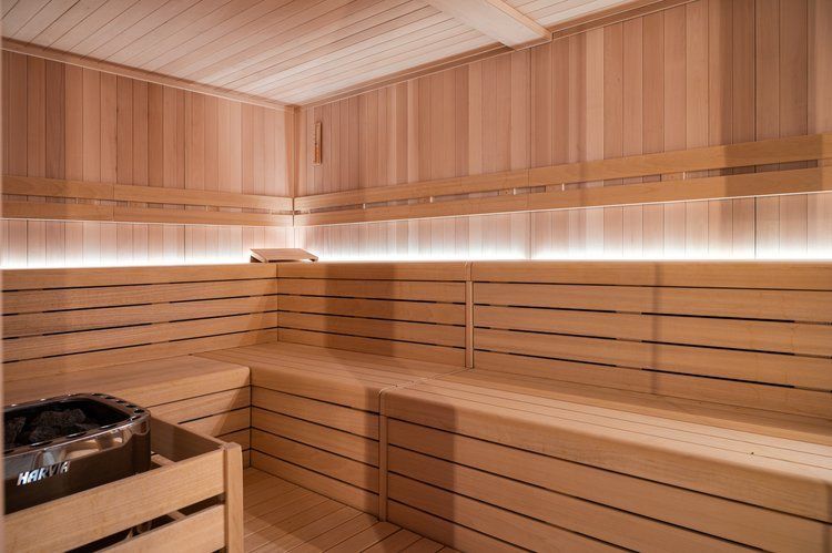 Zona de Sauna del Spa del Hotel Albana Real