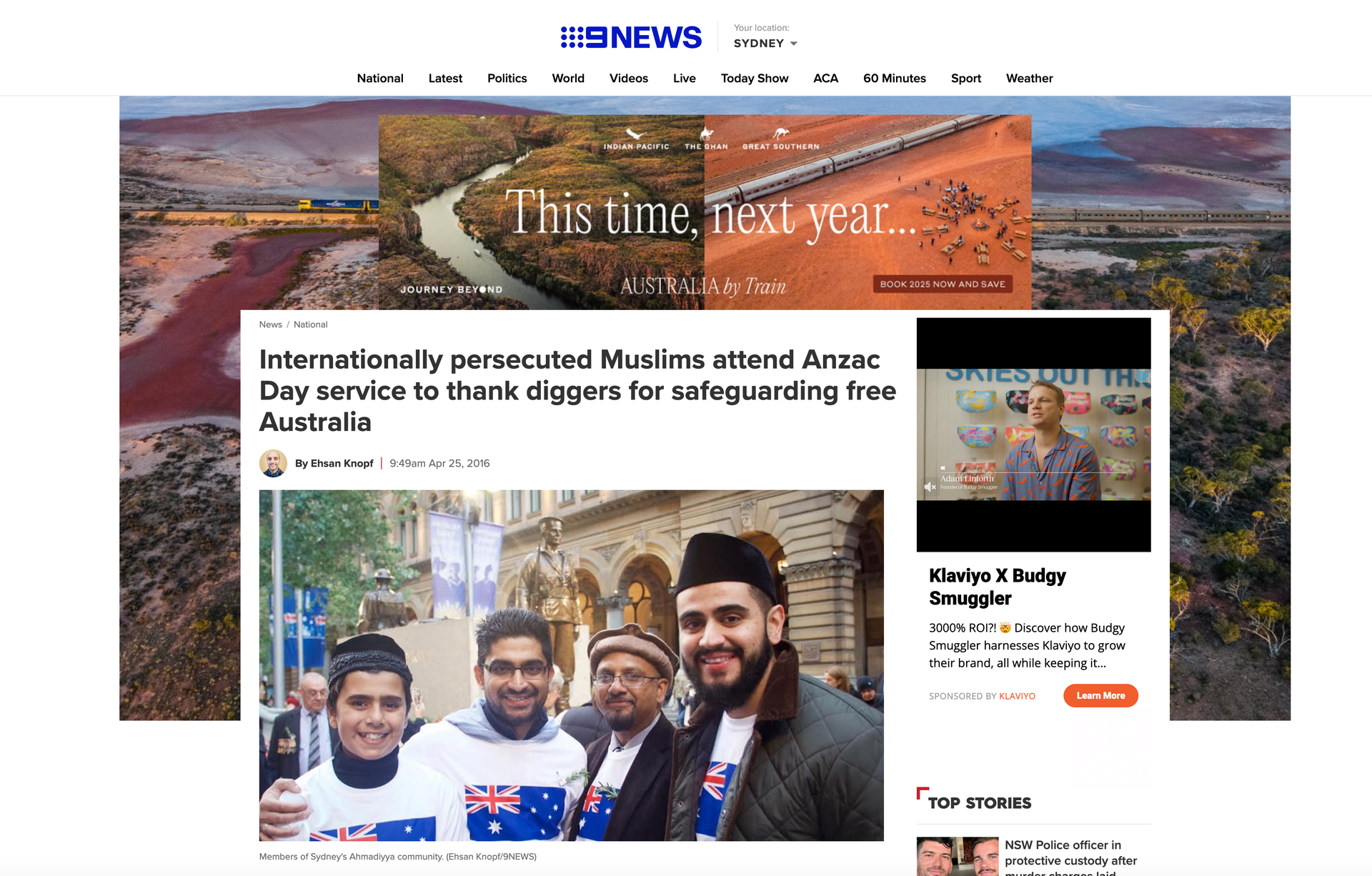 Muslims and Anzac Day Celebrations